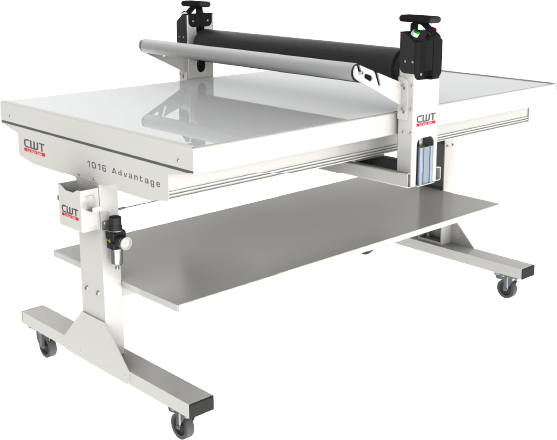 Cutworx 1016, 64"x39" Flatbed Applicator Tables