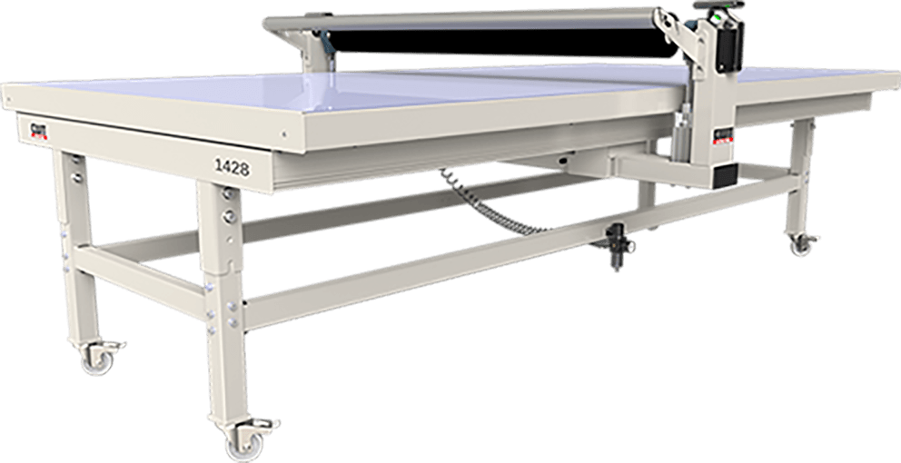 Cutworx 1428 Advantage 112"x57" Flatbed Applicator Tables