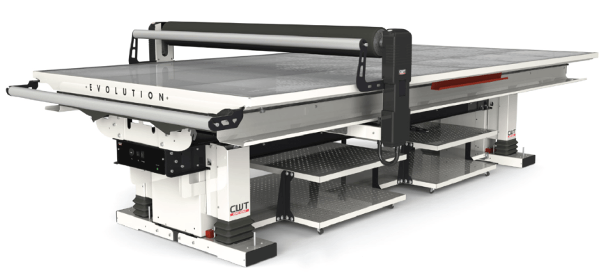 1737 Evolution Max 143"x68" Air Plus and Heat Assisted Flatbed Applicator Tables